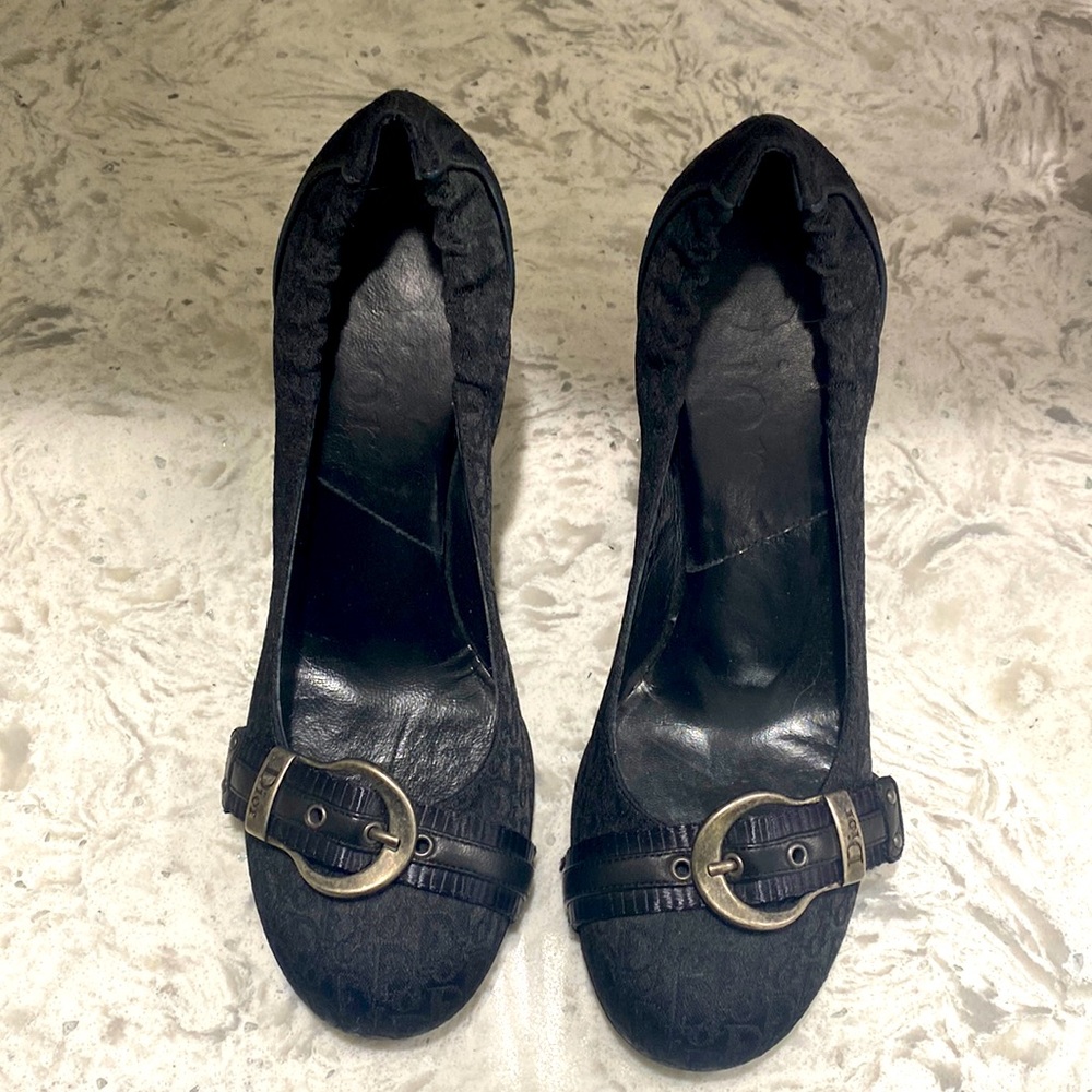 Dior black pumps size 38